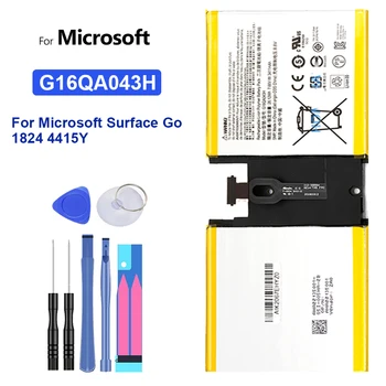 G16QA043H Planšetdatora Akumulatoru Microsoft Surface IET 1824 7.66 V 26.12 WH 3411MAH Akumulators + Ceļa NR.