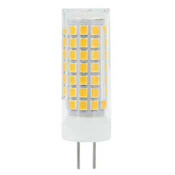 G4 led apgaismojuma intensitātes spuldze 7W ir ekvivalenta 60W halogēna lampas LED lustras spuldzes 220V g4 pamatni (6 gab.)