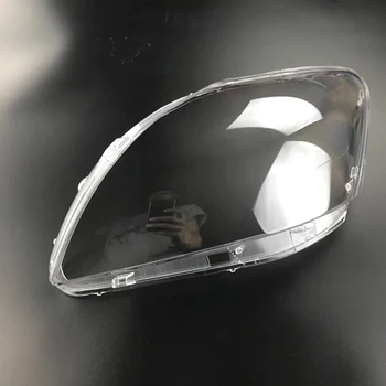 Gaismas Caps Pārredzamu Abažūrs Priekšējo Lukturu Vāks Stikla Lēcu Shell, Automašīnu Segums Toyota Vios 2006. - 2015.gadam