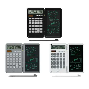 Galda Kalkulators 12 ciparu Kalkulatori Un Salokāma bloknotu Dual Power Akumulatoru Un Saules Kalkulatori Ar Desktop