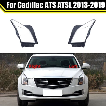 Galvas Lampas Gaismā Gadījumā, Lai Cadillac ATS ATSL 2013~2019 Priekšējo Lukturu Objektīva Vāciņu Abažūrs Stikla Lampcover Caps priekšējo Lukturu Korpusa