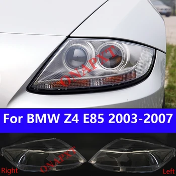 Galvas lampas Korpusa abažūrs objektīvs BMW Z4 E85 2003. - 2007. Gadam Luktura Ēnā Caurspīdīgu Priekšējo vāku Ēnā