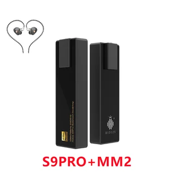 Hidizs S9PRO Izīrē Austiņu Pastiprinātājs augstas precizitātes Dekodēšanas USB TYPE C APK līdz 3.5&2.5 MM Adapteris Amp Telefonu/DATORU Portatīvo Audio izeja