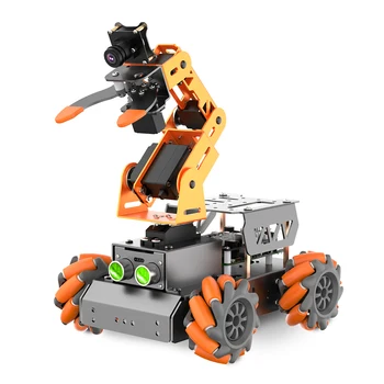 Hiwonder MasterPi AI Redzējumu Robotu Roku ar Mecanum Riteņiem Auto, kas Darbināmi ar Aveņu Pi