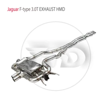HMD Nerūsējošā Tērauda Materiāla Izplūdes Sistēmas Veiktspēju Catback Ir Piemērota Jaguar F-type 3.0 T Auto Pārveidošanu