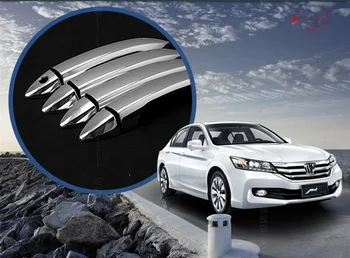 Honda Accord 2014 2015 ABS hromēti durvju rokturi ietilpst auto piederumi 8 gab.