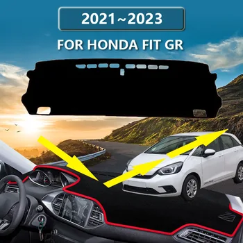 Honda Fit Džeza 2021 2022 2023 GR GS Auto Paklājs Interjera Paneļa Vāciņu Pad Anti-slip Anti-Saules Segtu Dashmat Auto Accessorie