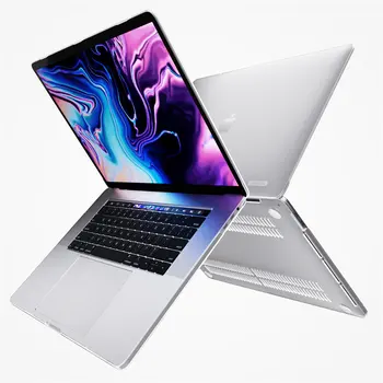 I-BLASON Par MacBook Pro 16 Lieta (2019.) ar Touch Joslā Pieskarieties ID Halo Ultra Slim Caurspīdīgs Sals Cietā Lietā seguma