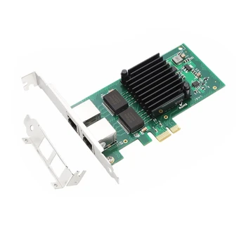 Intel I350-T2 2 Port Gigabit Karte PCIE 1000Mbps, Desktop Ethernet Nic