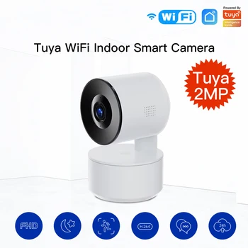 IZM Tuya PTZ WiFi IP Kameras Smart Automātiskā Izsekošanas 1080P Bezvadu Drošības Kameru AI Cilvēka Signalizācijas Tālvadības pults