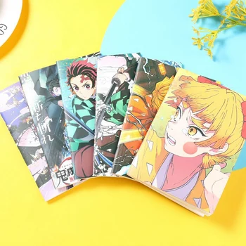 Japāņu Anime Demon Slayer Kimetsu nav Yaiba Iespiesti piezīmju Grāmatu kalendārs Plānotājs skiču burtnīcu Grāmatiņa Biroja Kancelejas preces, Dāvanu