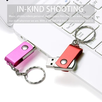 JASTER Mini Metāla USB Flash Drive 2.0 4GB 8GB Personalizētu 16GB 32GB Pildspalva Diskus 64GB Atmiņas karti memory Stick Radošo Dāvanu Brīvu Pasūtījuma LOGO