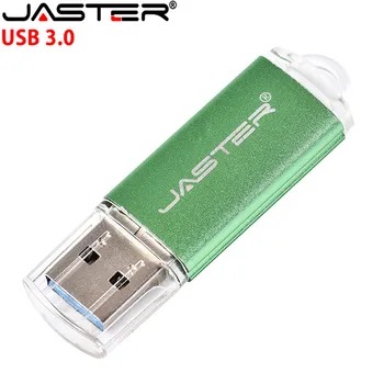 JASTER USB 3.0 Flash Drive 64GB Metāla Pen Drive 8GB 16GB 32GB High Speed USB Stick Pendrives Datoru Brīvu Pasūtījuma LOGO