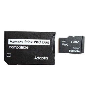 Jaunas Micro SD Adapteris no SDHC TF, lai Atmiņas karte MS Pro Duo Adapteri Converter Kartes Gadījumā, personālo ciparasistentu (PDA) un Digitālā Fotokamera