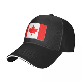 Jauno Kanādas Karoga Klp Beisbola cepure Trucker Cap Sun Klp Sauļošanās, Pludmales Soma Zēns Klp Sieviešu