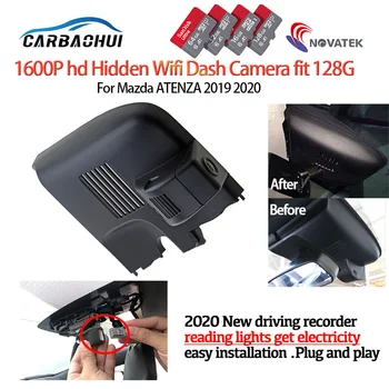 Jaunums ! Plug and play Automašīnas DVR videokameru Dash Cam Kameru Mazda ATENZA 2019 2020 2021 2022 2023 augstas kvalitātes full hd