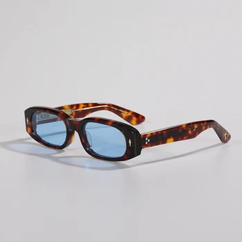 JMM Zīmola Dizaina MARIJAS Acetāta Šķiedra, Saulesbrilles, Vīriešu augstākās Kvalitātes Ovālas Brilles UV400 Āra Roku darbs Sieviešu Modes Saules Brilles