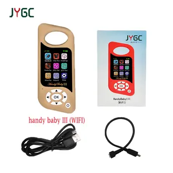 JYGC JMD Ērts Bērnu III Rokas Automašīnu Atslēgu, Kopētājs, Auto Atslēgu Programmētājs, lai 4D/46/48/G/KARALIS/Sarkana Čipu HandyBaby3 Wifi Režīmā