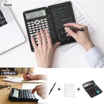 Kalkulators, Zinātniskie Kalkulatori 12 Ciparu Kalkulators Rakstiski Tabletes, Salokāma Finanšu Kalkulators,Skolu Birojs