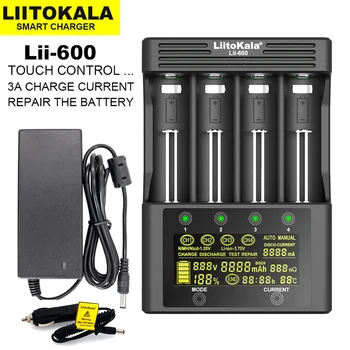 Karstā LiitoKala Lii-PD4 Lii-S6 Lii-S8 Lii-600 akumulatoru Lādētāju 18650 26650 21700 AA AAA 3,7 V/3.2 V/1.2 V/ litija, NiMH baterija