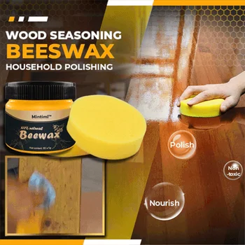 Koka Garšvielas Beewax Sadzīves Pulēšana Koka Kopšanas Vasks Masīvkoka Mēbeles, Pulēšana Ūdensizturīgs Mēbeļu Ekspluatācijas Bišu Vasks
