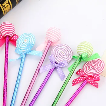 Korejas kancelejas preces konfekte pildspalvu mācību dāvanu pildspalvu jauno radošo jauki lodīšu pildspalvas vairumtirdzniecība