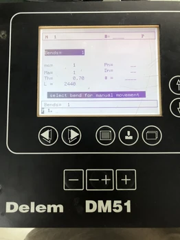 LCD Displejs Delem DM51 Liekšanas Mašīnas CNC Sistēma ar LCD Ekrānu