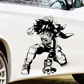 Liels Anime Auto Uzlīme Eksterjera Aksesuāri Virsbūves Stils Kapuci Apdare Automobiļu Daļas, Die Griešana, PVC, Vinila Decals