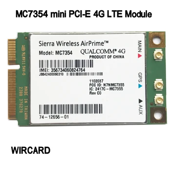 MC7354 4G LTE mini PCI-E 4G Kartes Cat3 100M 4G Modulis