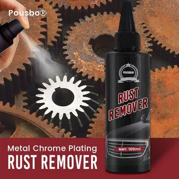 Metāla Hromēšana Rust Remover Auto Logu Rust Remover Derusting Spray Automašīnu Apkope Tīrīšanai, Rūsas Pārveidotājs