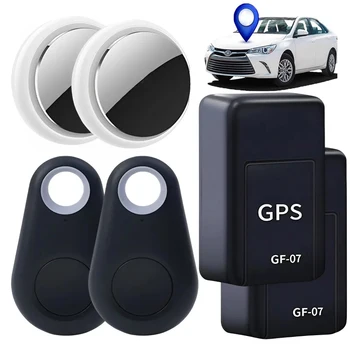 Mini GF-07 GPS Auto Tracker Reālā Laika Uzskaiti Anti-Theft Anti-zaudēja Taustiņu Pet Locator Spēcīgs Magnētiskais Stiprinājums SIM Ziņu Positioner
