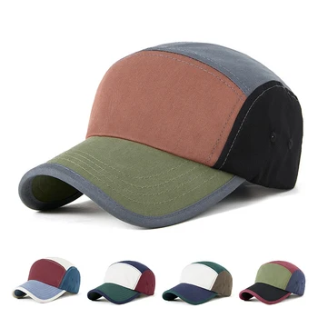 Modes krāsas pieskaņotu dizainu tīras kokvilnas beisbola cepure vīriešiem un sievietēm luksusa āra golfa ceļojumu ar velosipēdu pārgājienu sporta cepure