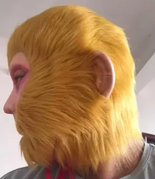 Monkey King Headcover Maska Vīriešiem Cosplay Veikt Saule Wukong Ķīnas Drāma