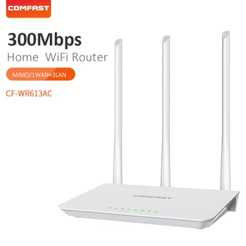 Mājas WIFI Router 300Mbps MT7628KN RJ45 WAN/LAN Porti 3*Ārējā Antena 2.4 GHz Aptvērumu Wi-fi Bezvadu Tīkla Piekļuves Punktu,