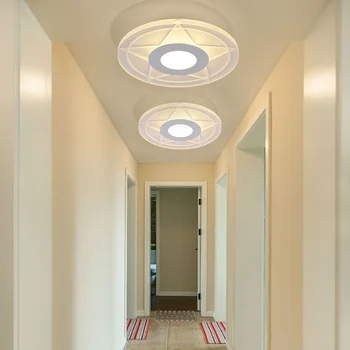 Mūsdienu LED Ultra-plānas Akrila Griestu lampas Minimālisms Mājas Koridors, Guļamistaba, Lampas, Dzīvojamās Istabas Dekori Apgaismojums Virtuves Aprīkojums