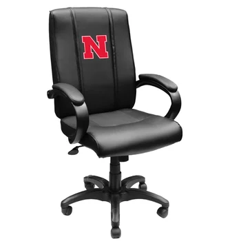 Nebraska Cornhuskers Primārās Logo Biroja Krēsls 1000 ar Rāvējslēdzēju Sistēma