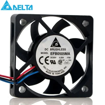 Oriģināls par delta 5CM 5V 0.20 EFB0505MA 5010 USB silent fan