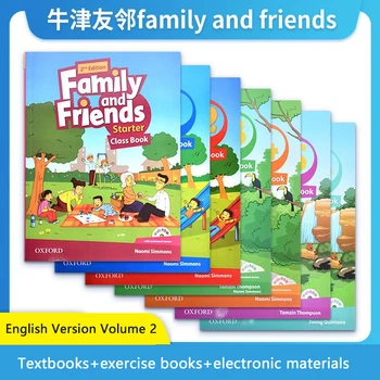 Oxford Ģimenes un Draugiem, starteri, mācību grāmata, otrā izdevuma angļu valodas versiju, pilns komplekts rādījumus līmeni 0-6