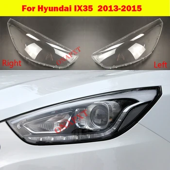 Par Hyundai IX35 Automašīnu, Priekšējie lukturi pārredzamu abažūri lampas korpusa priekšējie lukturi segšanai 2013. - 2015.gadam