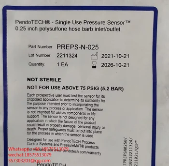 Par Pendotech PREPS-N-025 PREPS-N-012 PREPS-N-038 vienreizējas lietošanas Spiediena Sensors