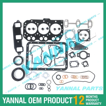 Par Yanmar 3TNE74 Motora Blīves Komplekts Mini Ekskavatoru,Iekrāvēju un ģeneratori
