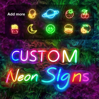 Pasūtījuma Neona Zīmes PrivateText Led Neona Zīme Sienas Gaismas Neona Zīme RGB Mākslas Vārdi Neona Zīme, Gaismas Speciālo Ziņu Neona Zīme Kritumu