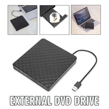 Pohiks 1pc Augsta Ātruma 5Gbps Ārējie CD/DVD Disku Portatīvo Desktop Laptop Deglis Rakstnieks Universālā Mobilo Ārējos Diskus