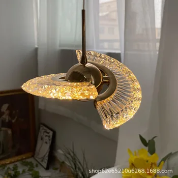 Post-modernajā Bārā Lustra, Radošas Personības Eņģeļa Spārnus LED Dizaineru Viesnīcas Istabā, Guļamistabā, naktslampas