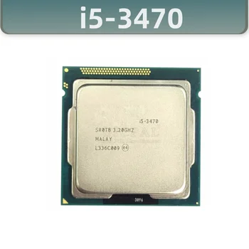 Quad-core CPU Procesors Core I5-3470 I5 3470 3.2 Ghz 6M 77W LGA 1155 Origianl 22 Nanometers Darbvirsmas LGA1155 MALAJIEŠU 6 MB 1 MB