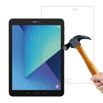 Samsung Galaxy Tab S2 9.7 collu T810 T815 T819 T813 Rūdīts Stikls Planšetdatora Ekrāna Aizsargs, ar Aizsargājošu Plēvi