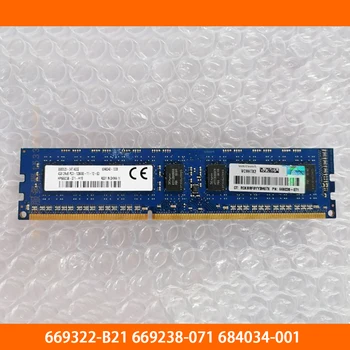 Server Memory HP 669322-B21 669238-071 684034-001 4 GB DDR3 1600 2RX8 PC3-12800E Pilnībā Pārbaudīta