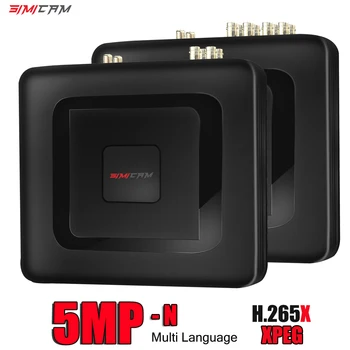SIMICAM 5MP-N/1080P Drošības videokameru, Hibrīda 6-in-1DVR H. 265+ 4/8Channel Atbalsta IP/AHD/TVI/CVI Kameras Kustības Brīdinājuma Mājas