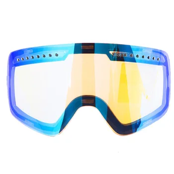 Slēpošanas Aizsargbrilles Uzlieciet Brilles Magnētisko Augstas izšķirtspējas Anti-miglas Ziemas sniega Motocikls Brilles UV400 Slidošana Slēpošanas Brilles Tikai Objektīvs