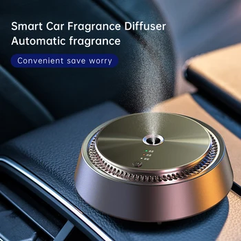 Smart Auto Gaisa Atsvaidzinātāji Auto Difuzoru USB Lādējamu Smaržas Izkliedētājs 3 Pārnesumi Regulējams Ultraskaņas Auto Ēteriskās Eļļas Izkliedētājs